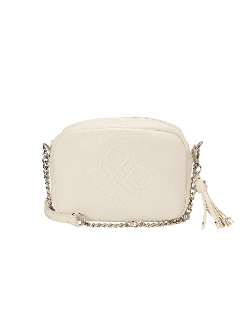 Bata Embossed Crossbody Bag - Image 1