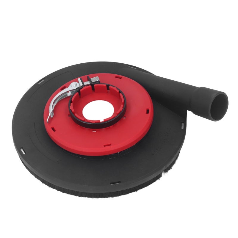 Angle Grinder Dust Shroud 230mm: Safe Reliable Efficient Filtration Dust Free Polishing Surface Grinding Dust Shroud - Easy Installation Angle Grinder Accessory for Stone Concrete Grinding Professiona - Image 3