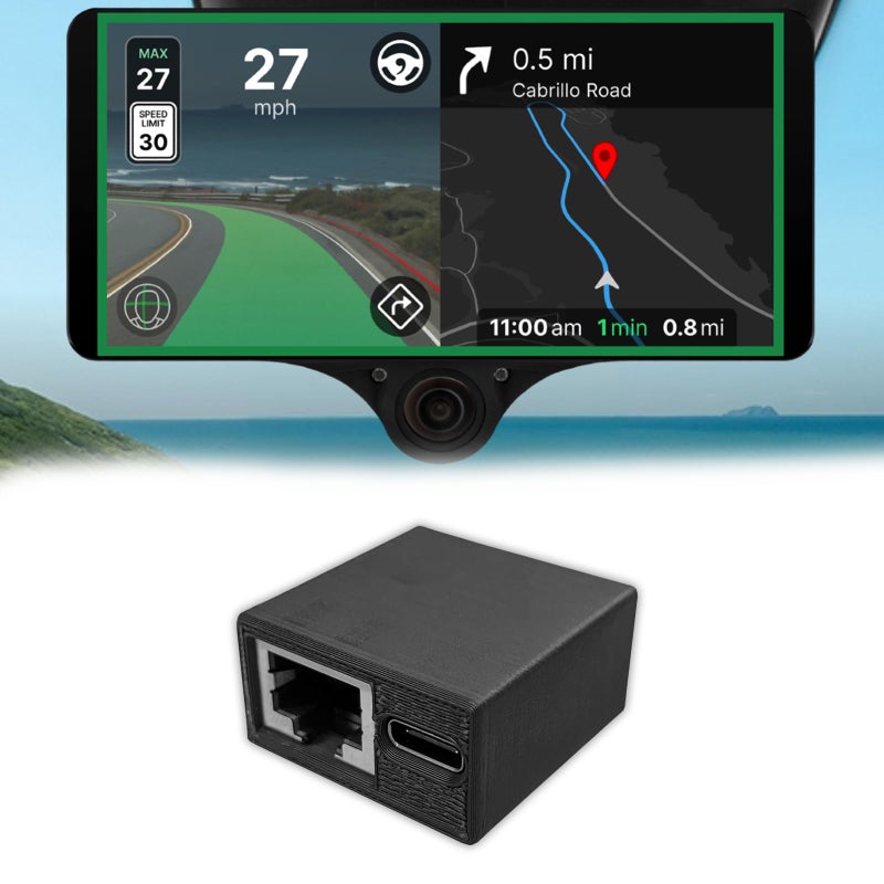 TSTESE Harness Box Compatible with Comma 3X Replacement Part Processor Control Camera Adapter Autopilot Openpilot Accessories
