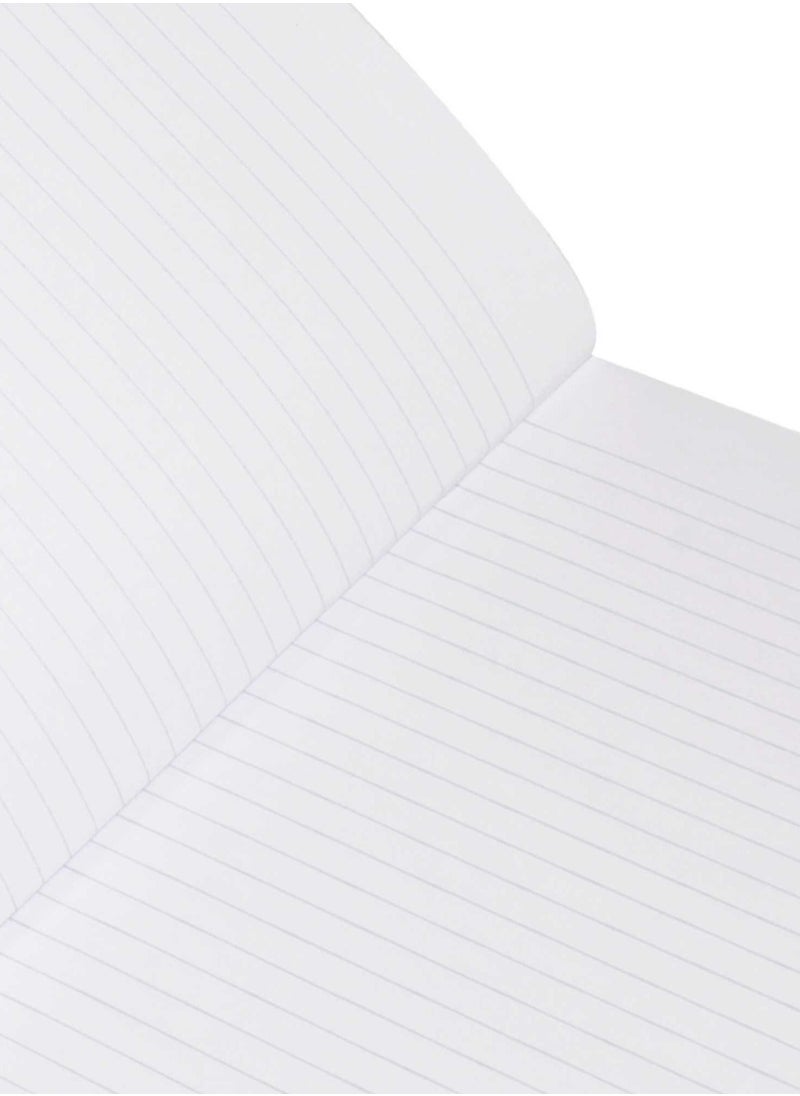 Light FIS LIGHT Pack of 5 Hard Cover Notebook Single Line, 10X8 Inches (25.4 X 20.32 Cm), 100 Sheets -LINB1081702  - Image 2