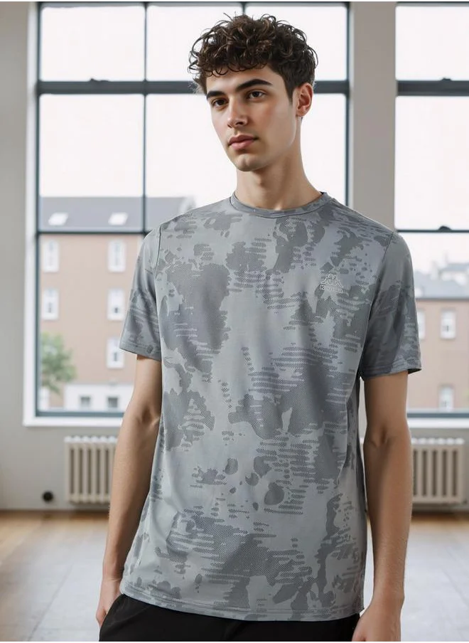 Kappa Kappa Logo Print Performance T-shirt