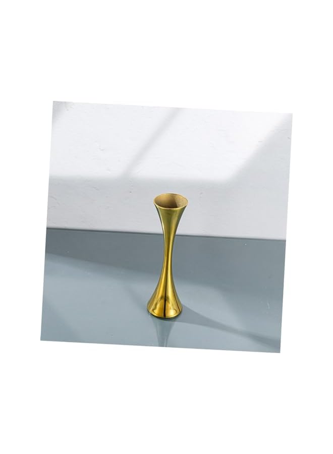 The Bros Elegant Metal Flower Vase for Weddings Stylish Centerpiece Table Decor Unique Decorative Vase for Home for Special Events and Floral Arrangements - Image 3