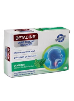 BETADINE Sore Throat Lozenges Menthol Eucalyptus 