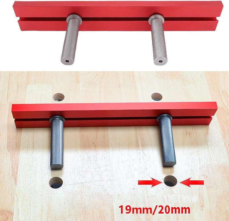 19mm Sliding Slot Fence Kit with 2 Adjustable Stops for Table Saws Benches Drill Presses - Image 4
