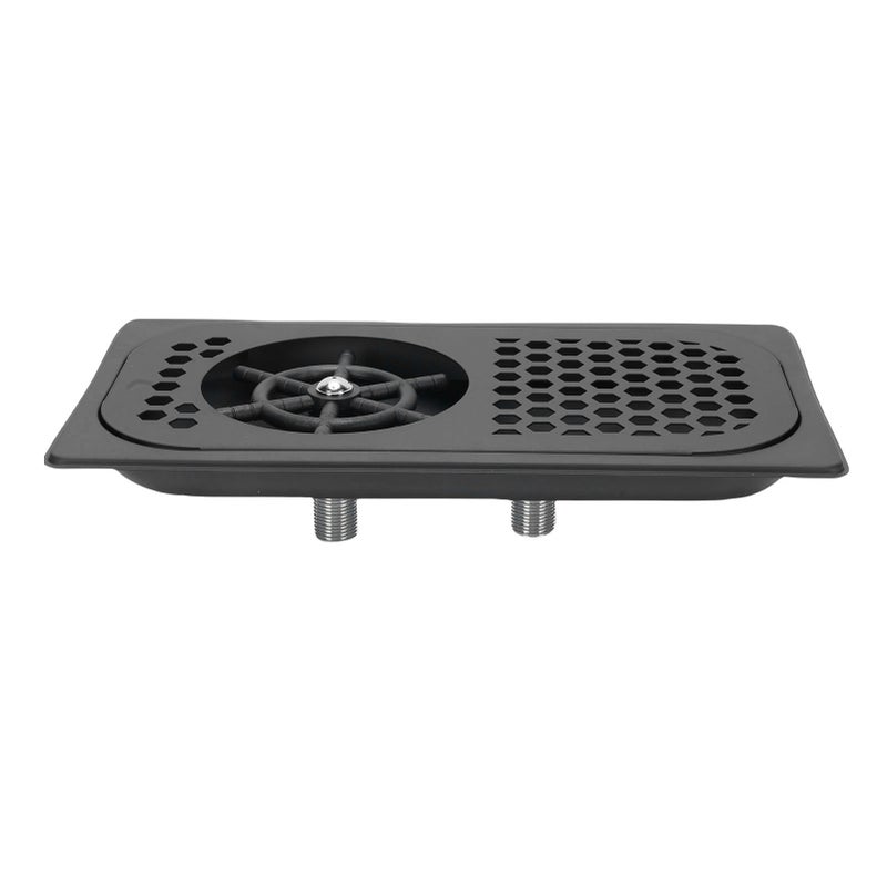 Glass Rinser Cup Washer Stainless Steel Embedded Automatic Sink Bottle Washing Equipment with Drain Drip Tray for Home Coffee Shop Bar - Image 4
