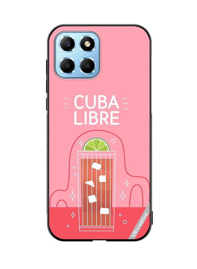 VR CREATIVE Protective Case Cover For Honor X8 5G Cuba Libre Design Multicolour - Image 1