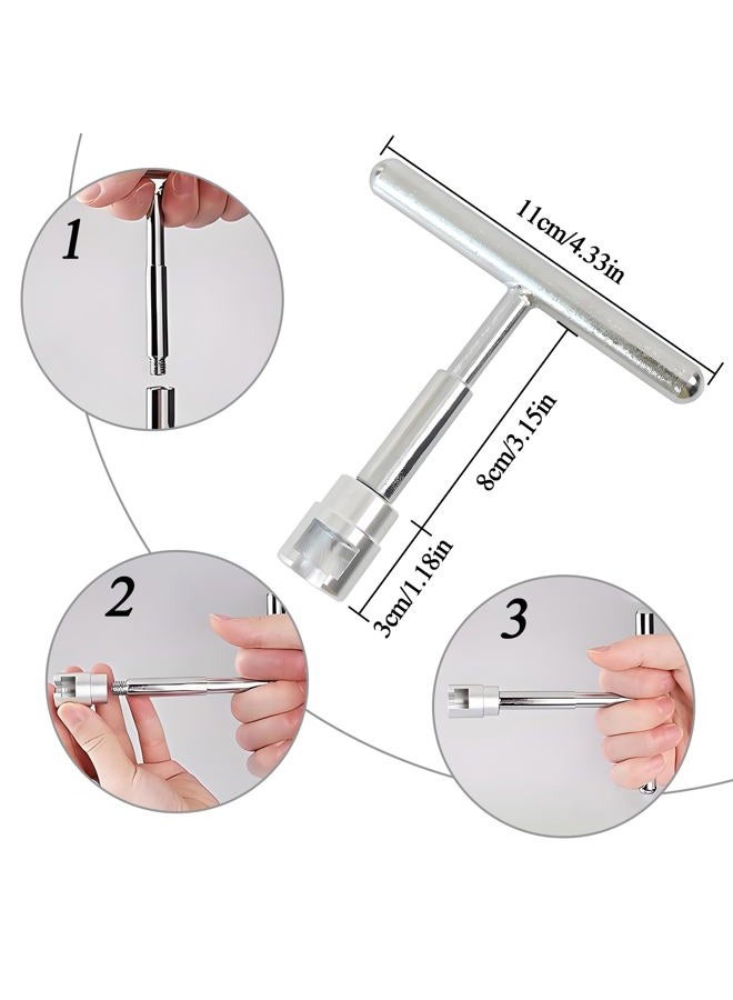HULI 18 PCS Car Dent Puller Kit, Paintless Dent Repair Tools, Dent Remover Tool for Car Body, Car Dent Repair Kit with T Slide Hammer, Universal Portable Car Tools for Most Cars, Suvs - Image 3