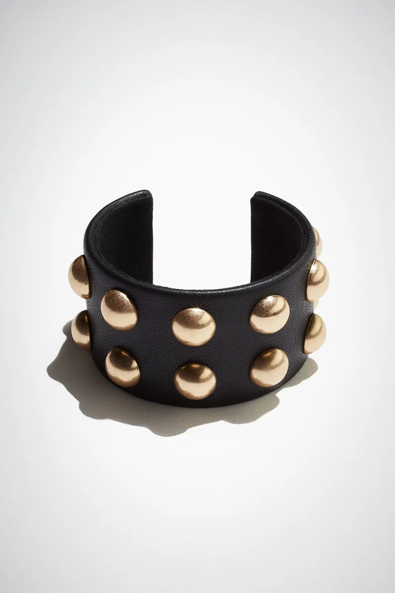 H&M Studded cuff bracelet