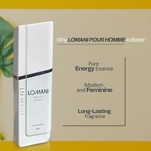 Lomani White Intense by Lomani Eau De Toilette Spray 3.3 oz Men - Image 4