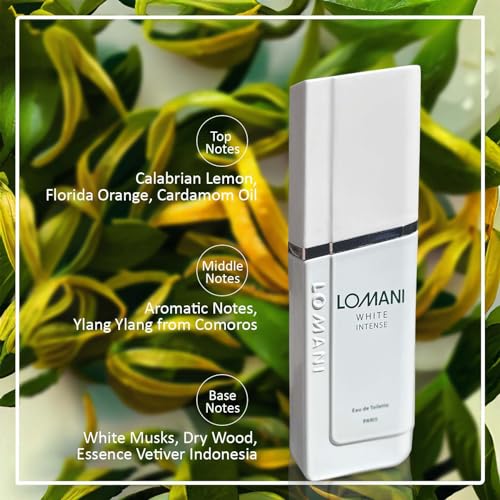 Lomani White Intense by Lomani Eau De Toilette Spray 3.3 oz Men - Image 2