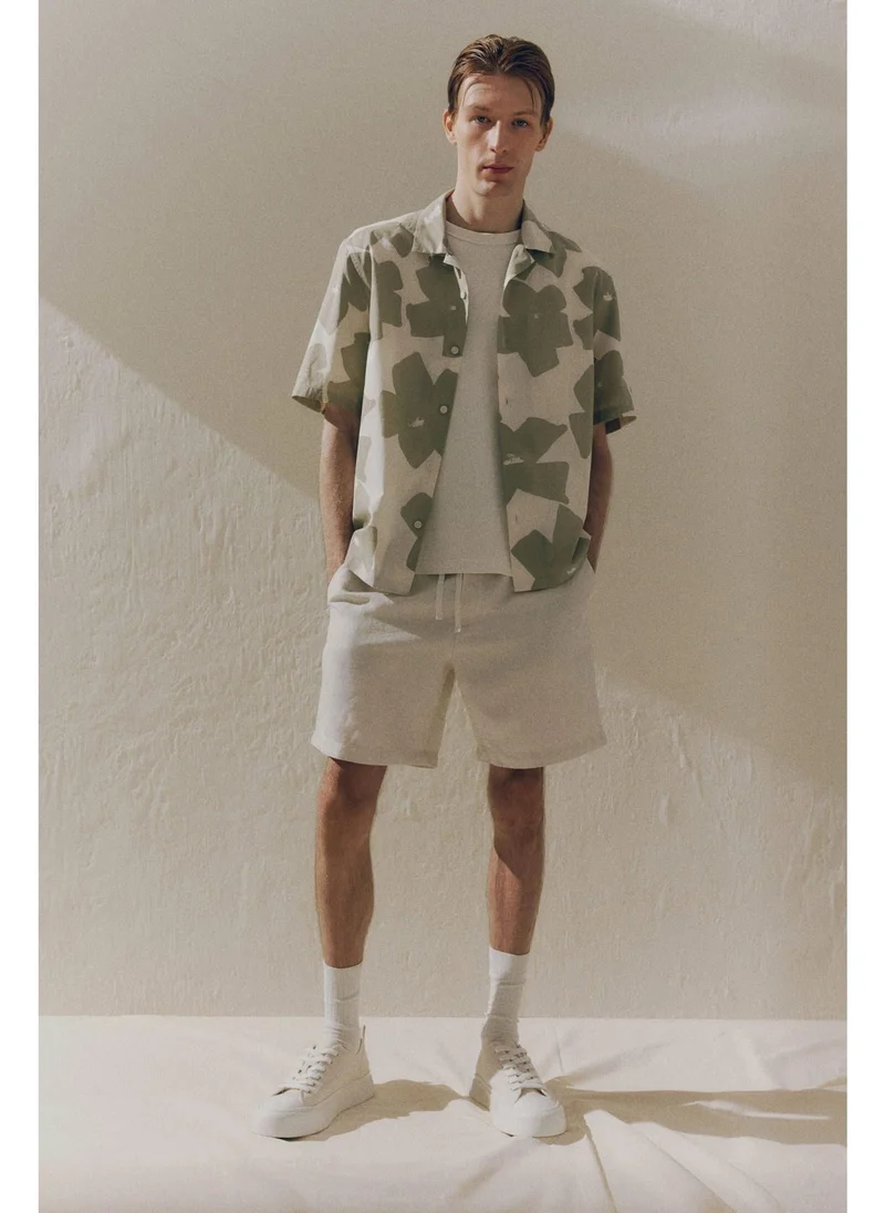 H&M Regular Fit Cotton resort shirt