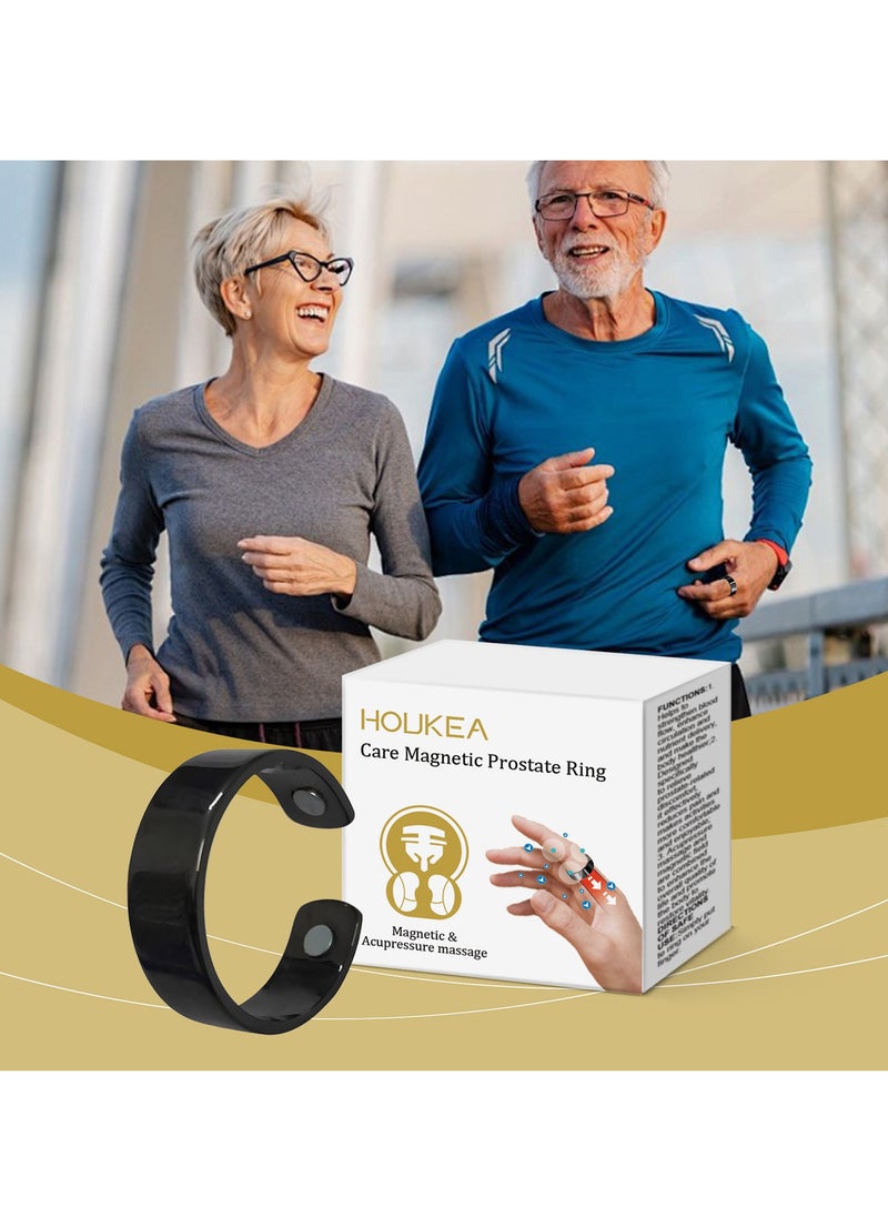 Houkea 2-Piece Healthy Blood Regulator Ring for Men  - Image 3