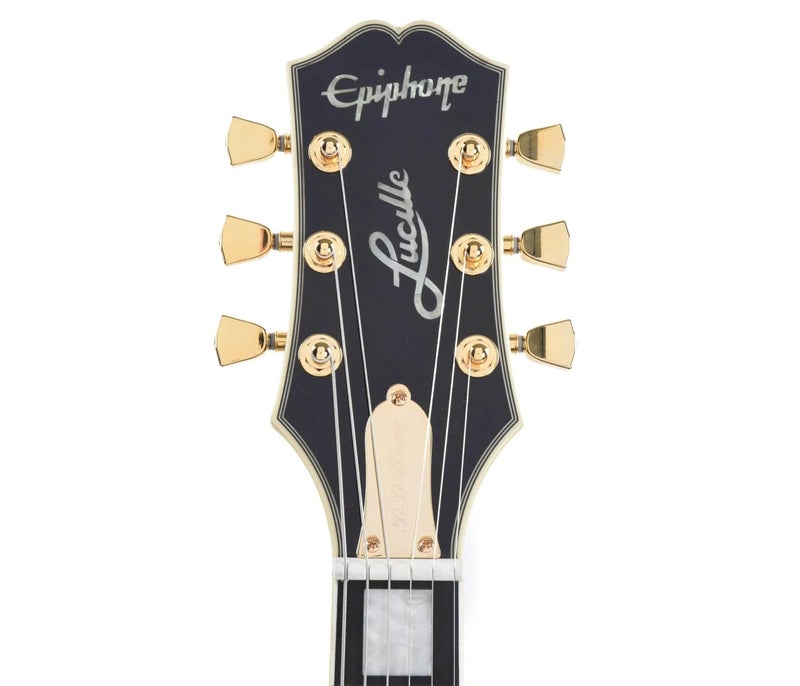 Epiphone IGBBKEBGH3 Artist B.B. King Lucille Semi-Hollowbody Electric Guitar - Black - Image 4