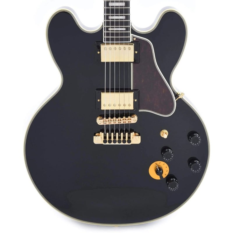Epiphone IGBBKEBGH3 Artist B.B. King Lucille Semi-Hollowbody Electric Guitar - Black - Image 1