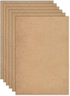 TSKDKIT A4 MDF Wood Boards for Crafts 4mm Medium Density Fiberboard Wooden Sheet Replacements, MDF Sheet for Laser Engraving, Painting and Decor, Cheaper than Canvas Paper Board(6pcs, 30 x 21cm)