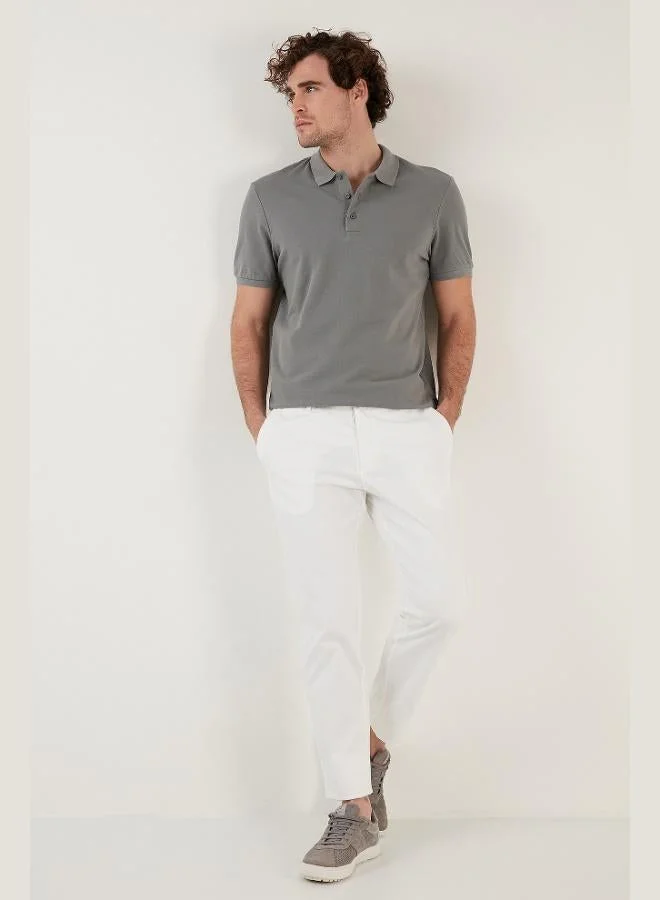 Buratti  Buratti Cotton Regular Fit Button-Down Polo Collar T-Shirt Men's POLO COLLAR T-SHIRT 5902127 for Men | Best Price UAE