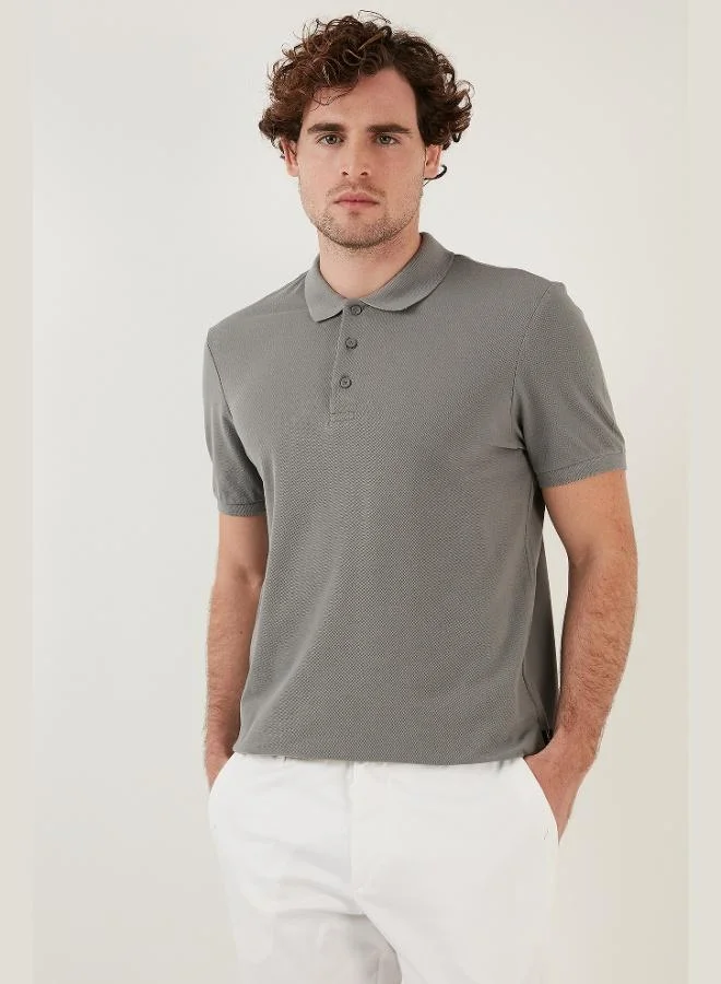 Buratti  Buratti Cotton Regular Fit Button-Down Polo Collar T-Shirt Men's POLO COLLAR T-SHIRT 5902127 for Men | Best Price UAE