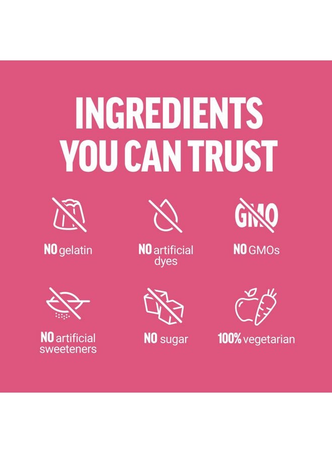 Force Factor Collagen Boosting Superfoods, Vegan Collagen Booster with Hyaluronic Acid, Biotin, Bamboo, Amino Acids & Vitamins for Hair, Skin, and Nails, Strengthener and Skin Supplement, 60 Capsules - Image 3