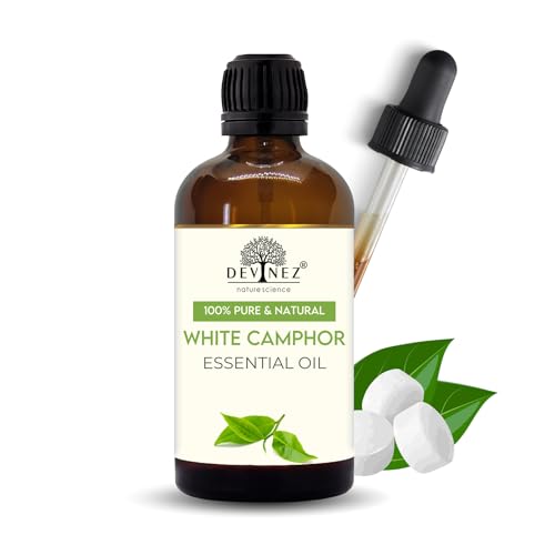 Devinez White Camphor Essential Oil 50ml | Pure Natural Oil | Refreshing Aroma for Diffusion & Personal Use - Image 1