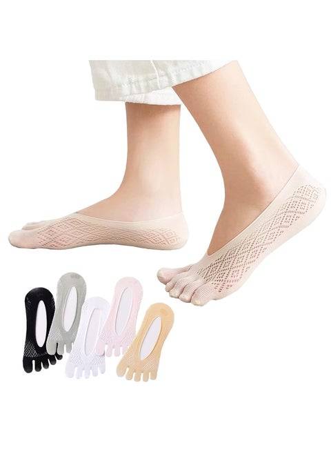 5 Pairs Sock Align Toe Socks for Bunion, Yoga Socks Women Running Socks.