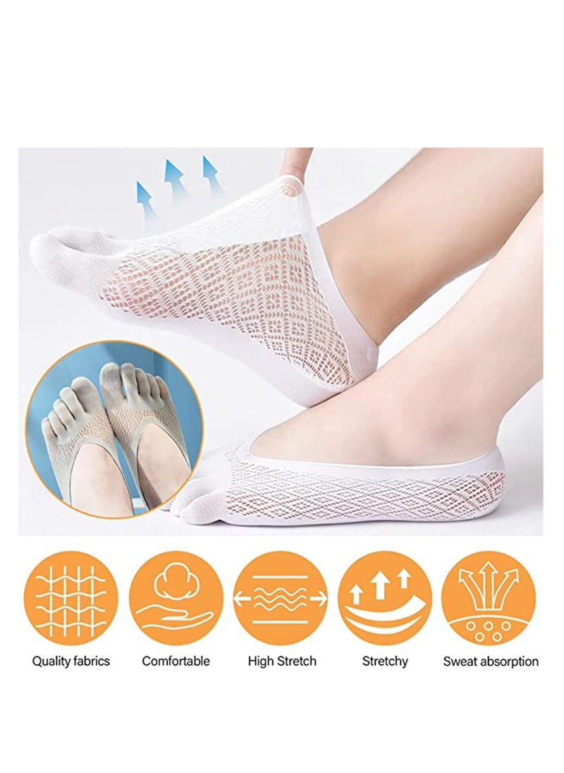 5 Pairs Sock Align Toe Socks for Bunion, Yoga Socks Women Running Socks.