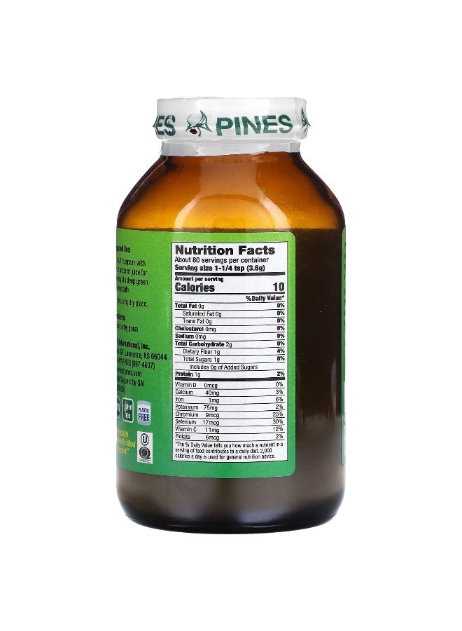 Pines International, Barley Grass Powder, 10 oz (280 g) - Image 2