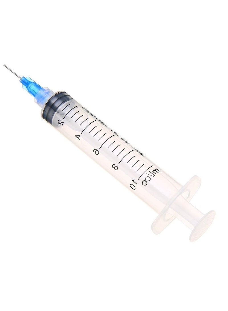 Pack Of 100 Medical Disposable Syringe 10 ml With Needle - Image 2