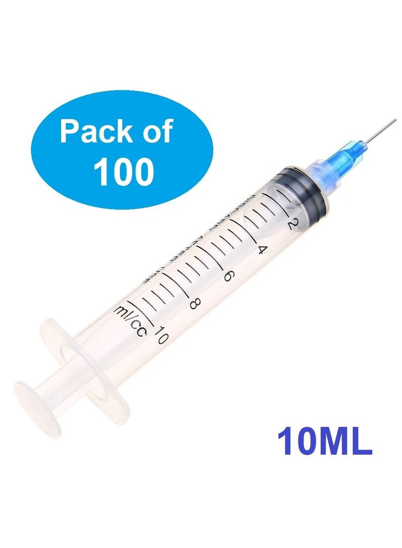 Pack Of 100 Medical Disposable Syringe 10 ml With Needle - Image 1