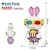 HONLANCH Animal Movie Fans Rabbit Micro Building Blocks Set2000PCS 28cm High Series Gift for Adults and Kids - Image 4
