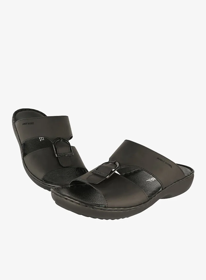 Josef Seibel 071-2018 Josef Seibel Mens Comfort Sandals Black