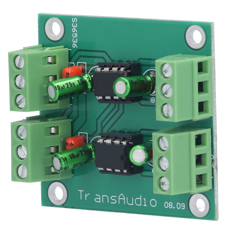 Converter Board DRV134PA Unbalanced to Balanced Low Distortion Dual Channel Stereo Conversion Board - Image 2