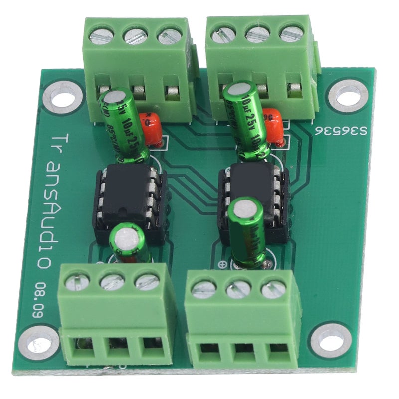 Converter Board DRV134PA Unbalanced to Balanced Low Distortion Dual Channel Stereo Conversion Board - Image 4