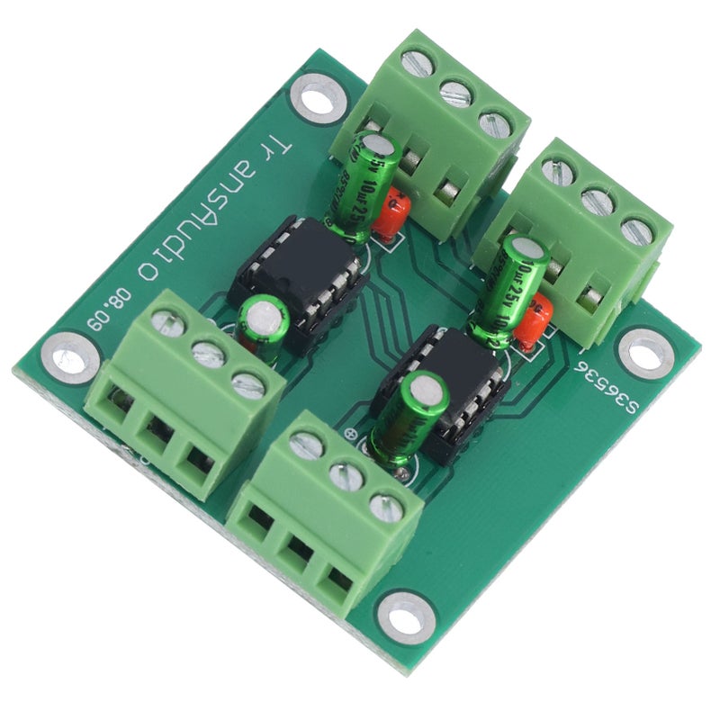 Converter Board DRV134PA Unbalanced to Balanced Low Distortion Dual Channel Stereo Conversion Board - Image 5