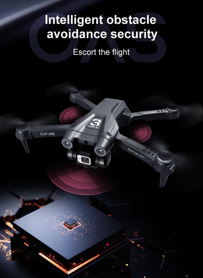 ارواق Z908 Pro Mini Dron 2.4G WIFI Drone 4k المهنية تجنب العوائق هليكوبتر التحكم عن بعد كوادكوبتر RC درون الطائرات بدون طيار اللعب - Image 4
