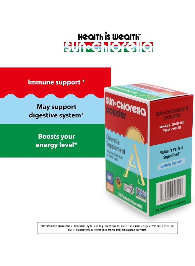 Sun Chlorella Powder Green Algae Superfood Supplement - Image 3
