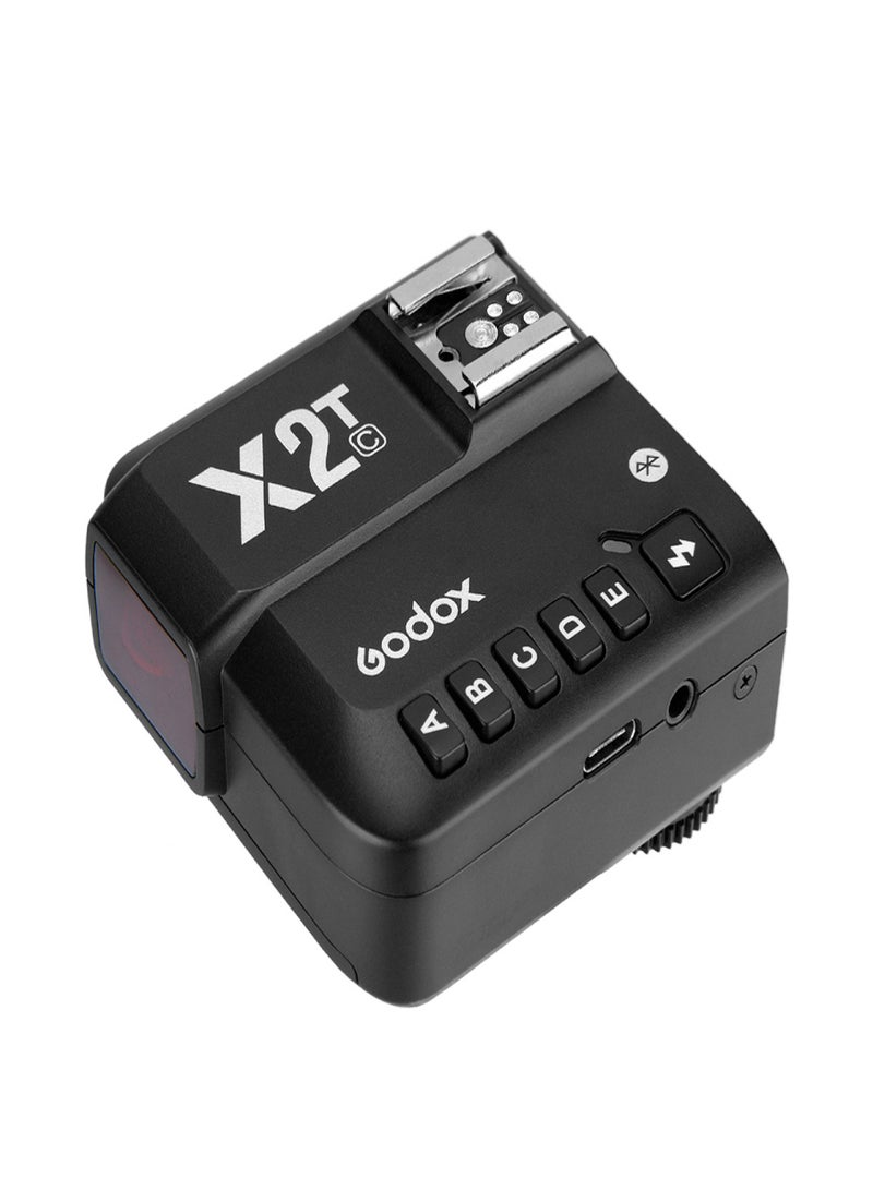 Godox X2T-C E-TTL II Wireless Flash Trigger 1/8000s HSS 2.4G Wireless Trigger Transmitter Replacement for Canon DSLR Camera for Godox V1 TT685C TT350C V860II-C TT600 AD200 AD200Pro for Smartphone - Image 5