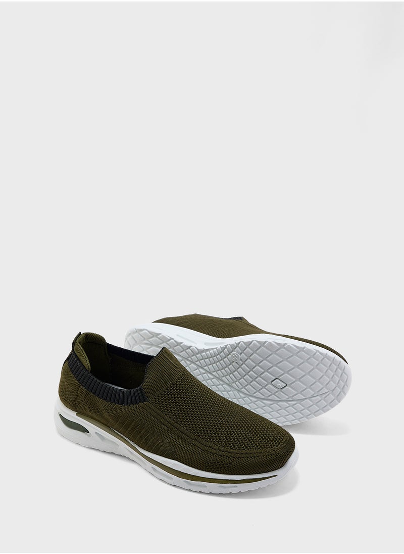 Casual Knitted Slip Ons