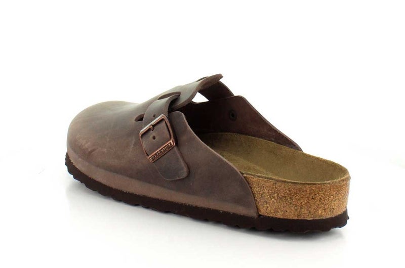 BIRKENSTOCK بيركنستوك يونيكس بوسطن بيد ناعم، جلد هابانا المدهن، 38 N EU - Image 3