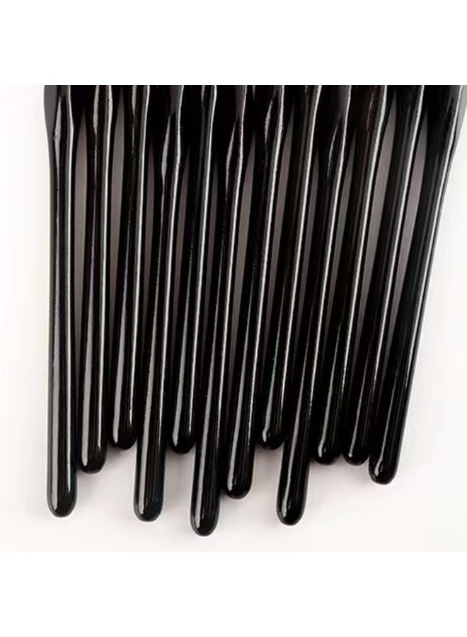 11pcs wolf hair liner brush set precision detail painter for fine art miniature painting and intricate designs - Image 3