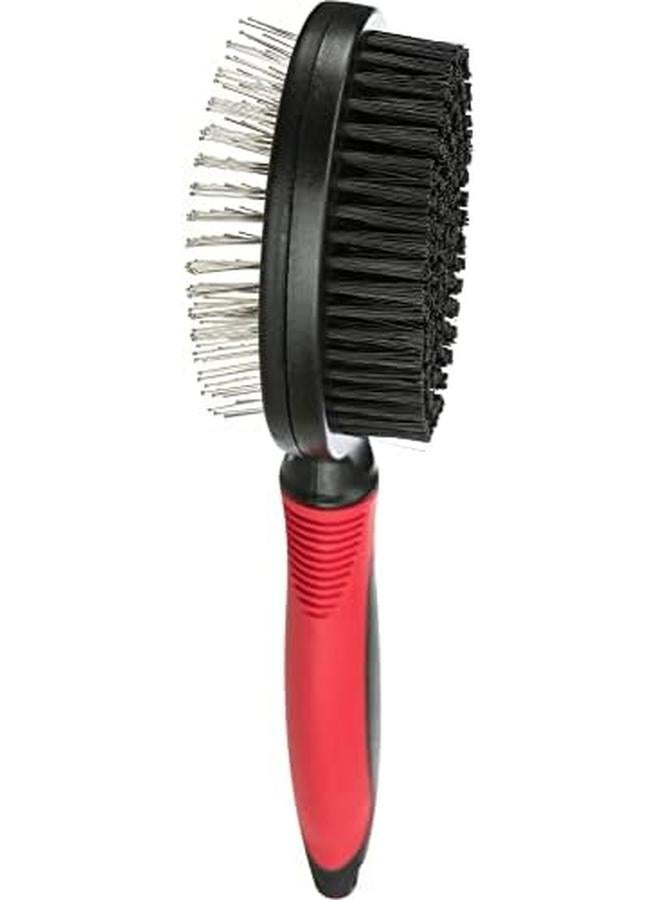 Trixie Brush Double Sided Plastic Nylon And Metall Bristles 7 × 25 Cm - Image 3