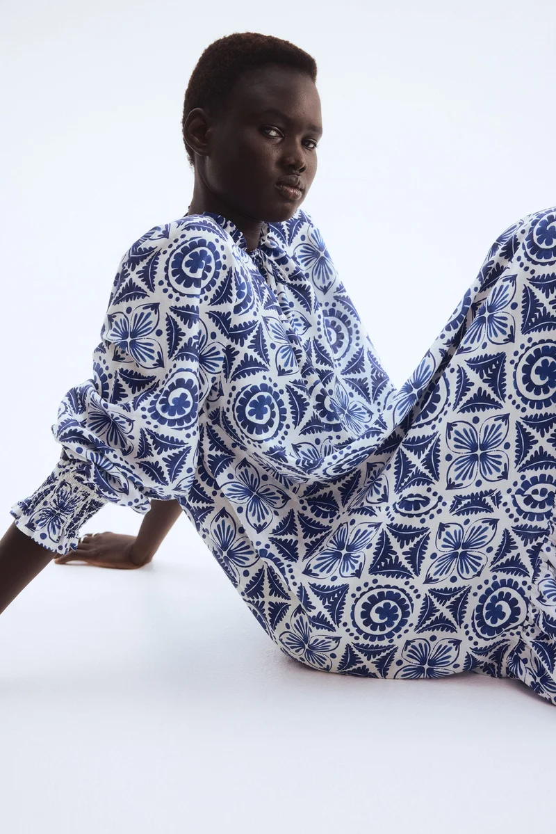 H&M Frill-collar dress