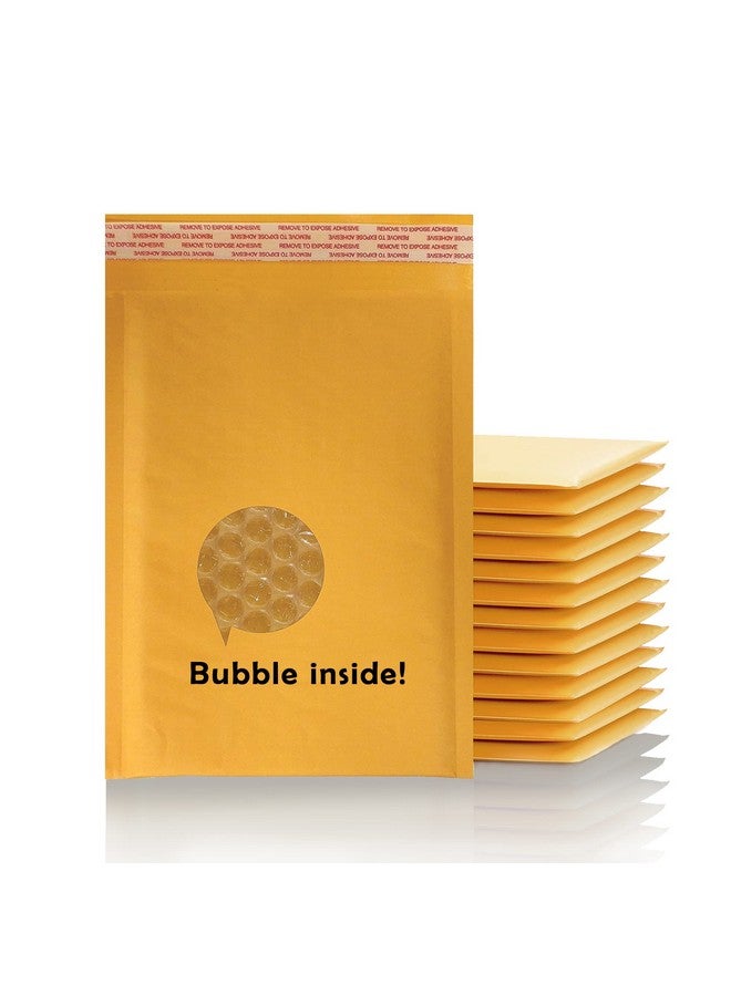 Yens Kraft Bubble Mailers 8.5X12 25 Pack Self Seal Adhesive Shipping Bags Cushioning Padded Envelopes For Shipping Mailing Packaging Useable Space 8.5X11  - Image 4
