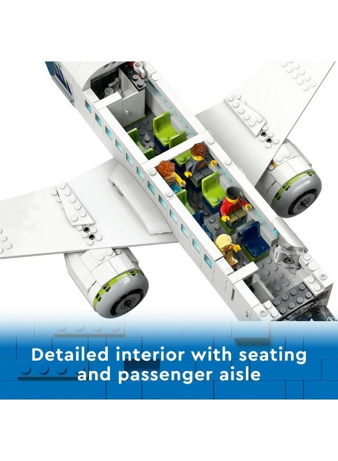 LEGO City Passenger Aeroplane Toy & 4 Airport Vehicles 60367 (Age 7+, 913 Pieces) - Image 4
