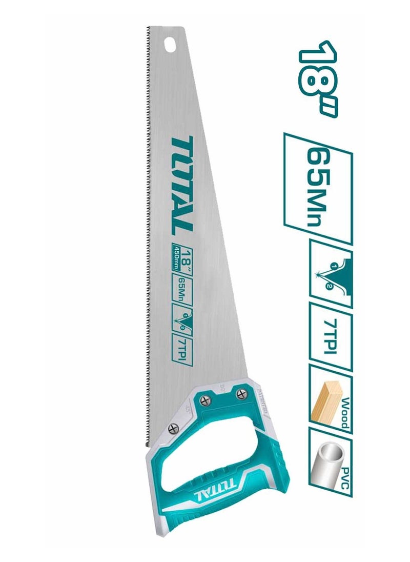 TOTAL TOTAL Hand saw 18 Inch 450mm THT55450  - Image 3