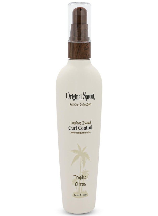 Original Sprout Luscious Island Curl Control, Lightweight, Non-Greasy Leave-In Curl Defining Cream for Curly Hair with Rosemary & Calendula Extracts, Color-Safe, Vegan & Sulfate Free, 3 fl oz - Image 1