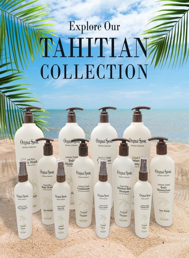 Original Sprout Luscious Island Curl Control, Lightweight, Non-Greasy Leave-In Curl Defining Cream for Curly Hair with Rosemary & Calendula Extracts, Color-Safe, Vegan & Sulfate Free, 3 fl oz - Image 5