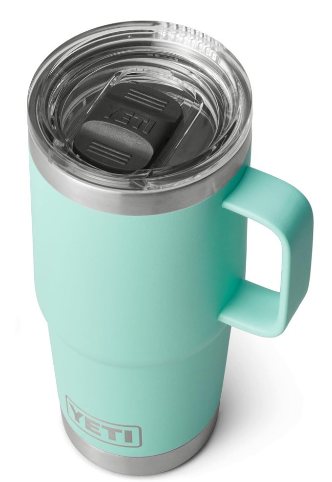 RAMBLER TRAVEL MUG 20 OZ SEAFOAM
