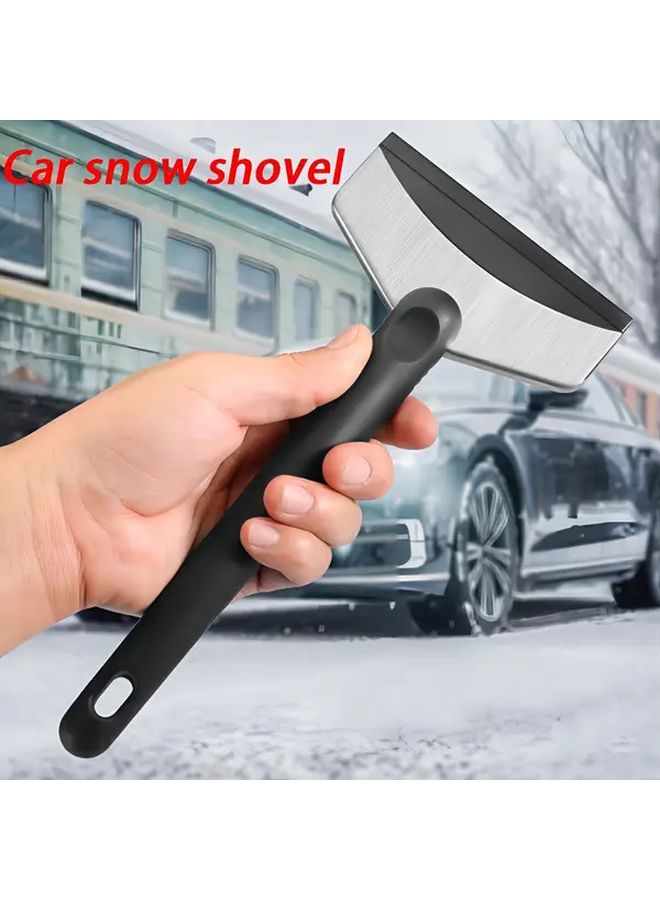 Model 01 Heavy Duty Metal Car Snow Shovel Ice Remover For Vehicle Windows Roof - Image 3