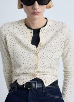 MANGO Pequita Knitted Cardigan  - Image 4