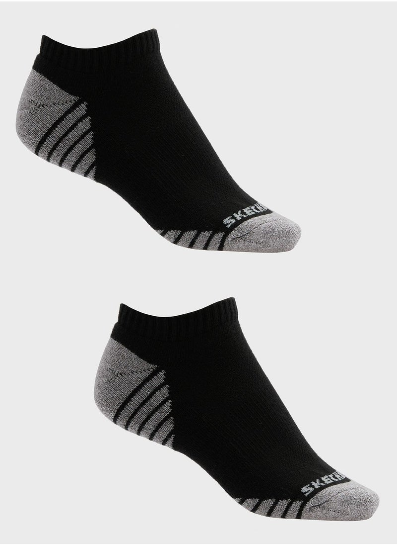 SKECHERS - 3 Pack Terry Low Cut Socks - Image 1